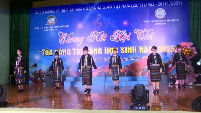 Hội thi Tỏa sáng tài năng học sinh năm 2025