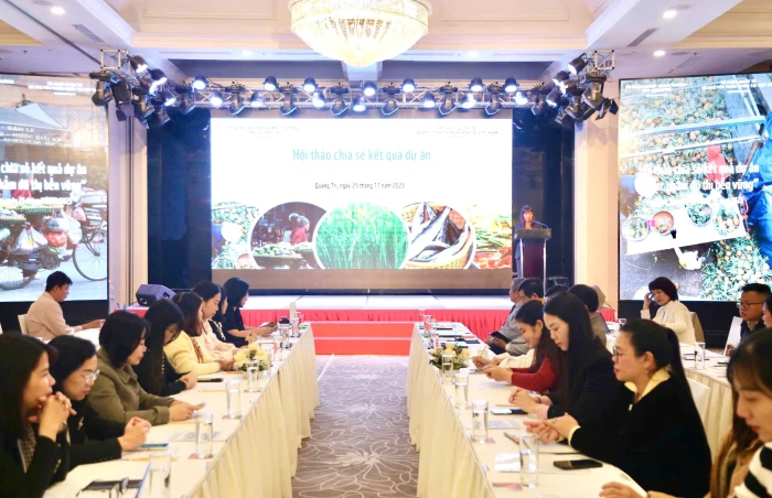 Hội thảo chia sẻ kết quả dự án “Thực phẩm đô thị bền vững”