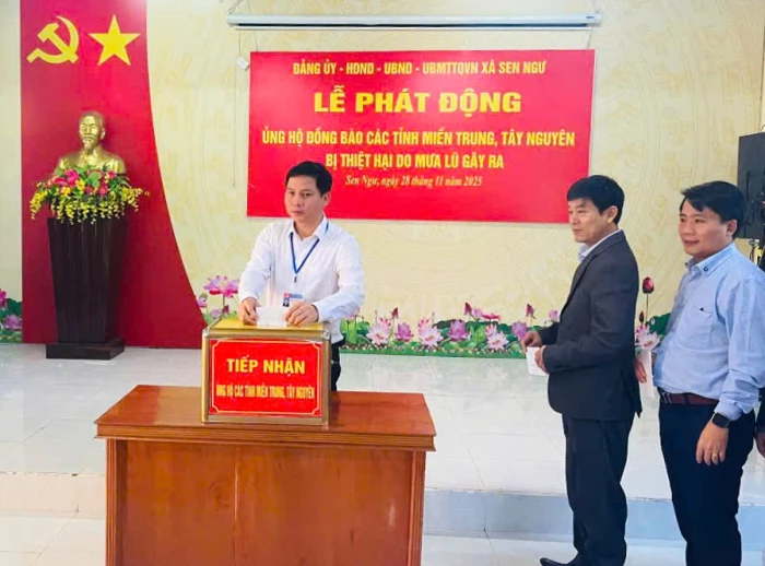 Nghĩa tình Sen Ngư hướng đến đồng bào Miền Trung, Tây Nguyên