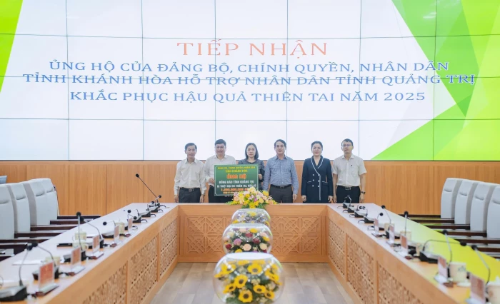 Tỉnh Khánh Hòa hỗ trợ 1,5 tỉ đồng giúp tỉnh Quảng Trị khắc phục hậu quả mưa lũ