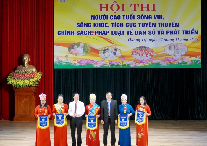 Người cao tuổi Vĩnh Linh tỏa sáng trong công tác dân số và phát triển