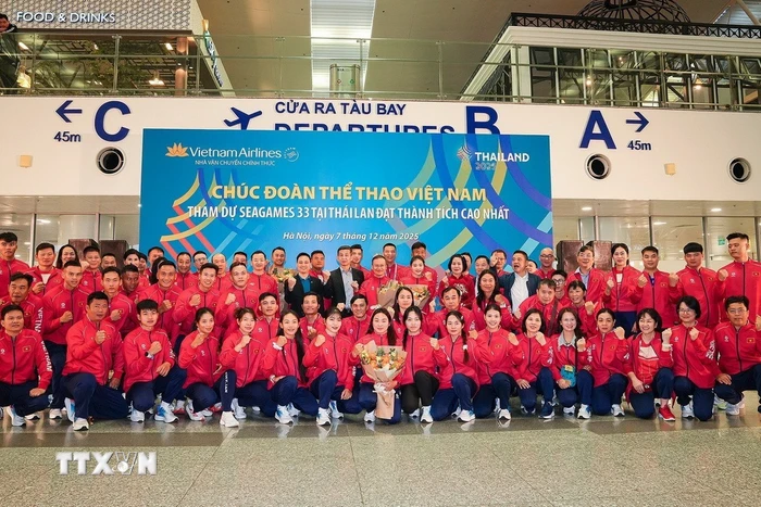 Đoàn Thể thao Việt Nam lên đường tham dự SEA Games 33