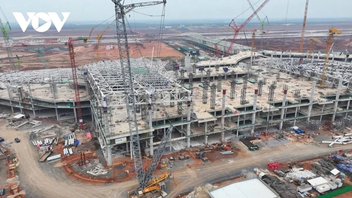 Sân bay quốc tế Long Thành sẽ hoàn thành các dự án thành phần để triển khai bay kỹ thuật và khai thác thương mại nửa đầu 2026