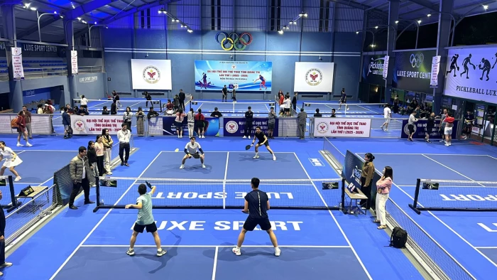 Bế mạc giải Pickleball Đại hội Thể dục - Thể thao tỉnh Quảng Trị lần thứ I