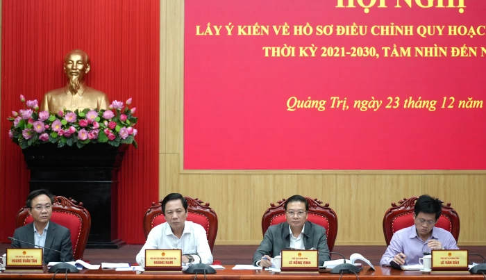 Lấy ý kiến về hồ sơ điều chỉnh quy hoạch tỉnh Quảng Trị thời kỳ 2021-2030, tầm nhìn đến năm 2050