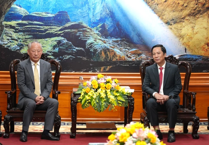 UBND tỉnh làm việc với Tập đoàn Xây dựng Thái Bình Dương (Trung Quốc)