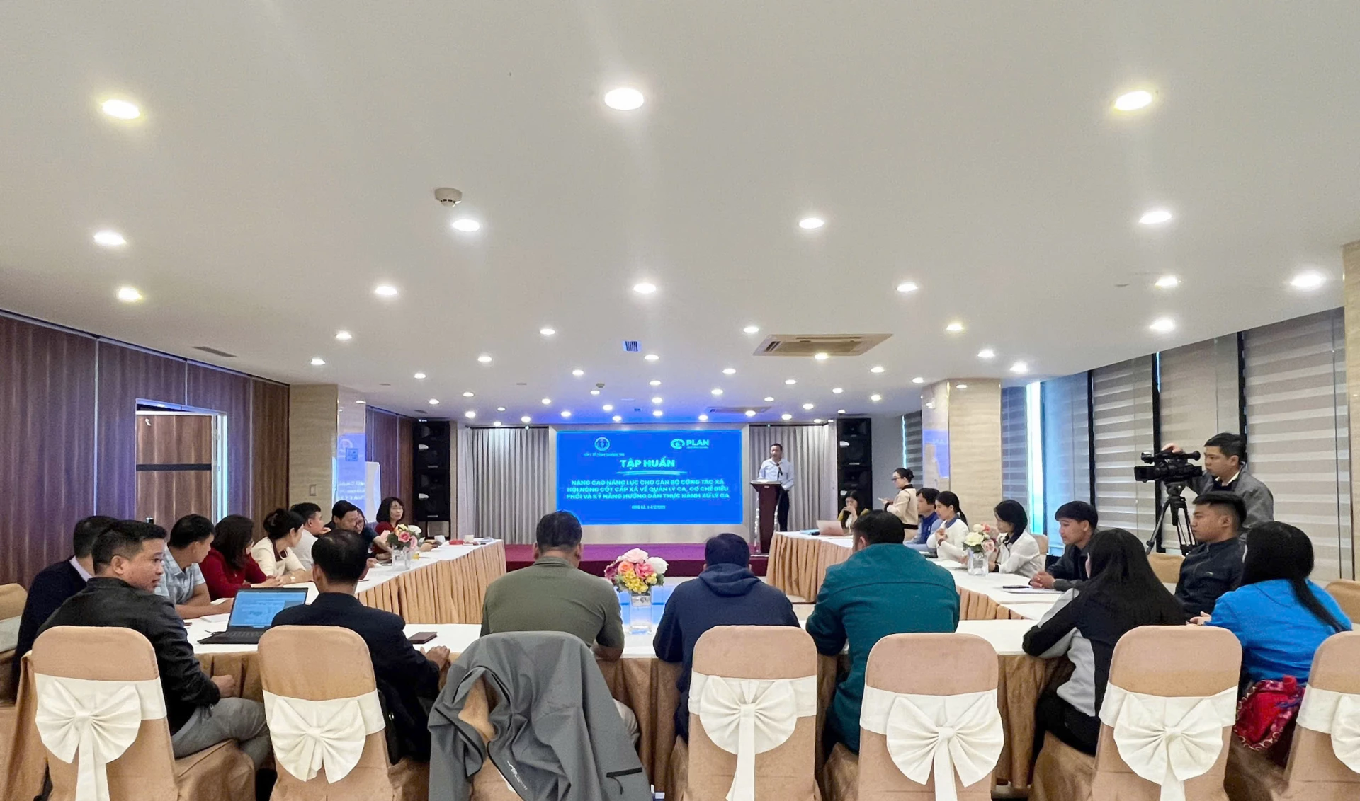 Quang cảnh lớp tập huấn - Ảnh: L.O