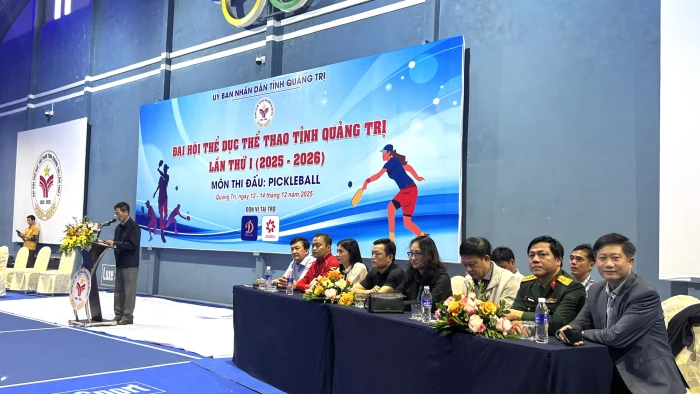 Khai mạc Đại hội Thể dục-Thể thao tỉnh Quảng Trị lần thứ I