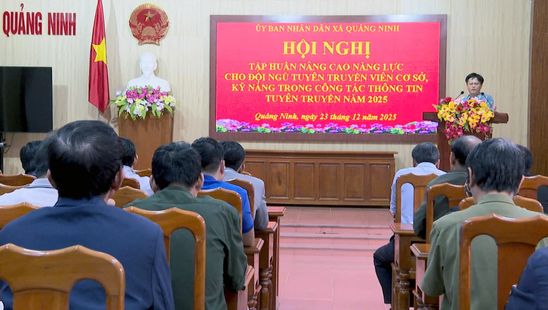 Quang cảnh hội nghị tập huấn - Ảnh: N.K