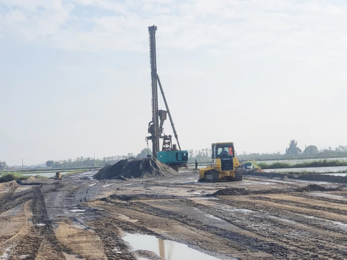 Dự án tuyến đường Phú Hải-Lương Ninh: Kết quả giải ngân đạt thấp