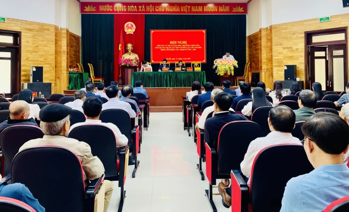 Đại biểu HĐND tỉnh tiếp xúc cử tri tại phường Ba Đồn