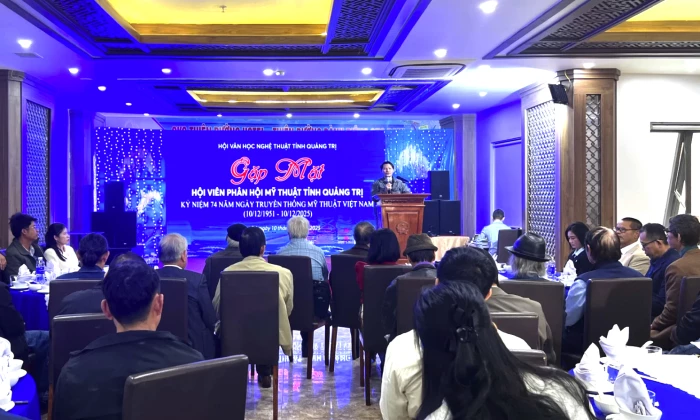 Gặp mặt hội viên nhân Ngày truyền thống Mỹ thuật Việt Nam