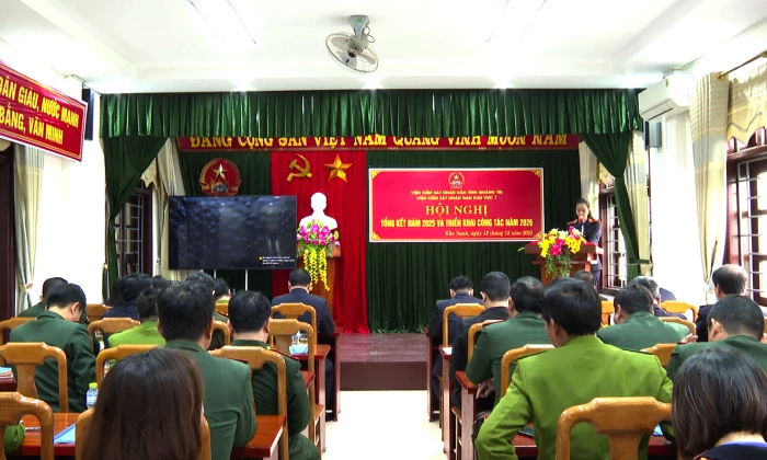 Viện Kiểm sát nhân dân Khu vực 7 triển khai nhiệm vụ năm 2026
