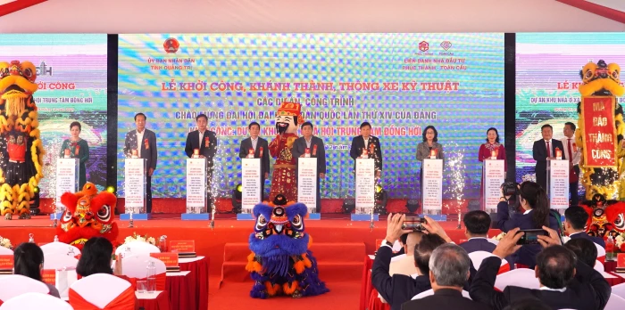 Khởi công Dự án Nhà ở xã hội Trung tâm Đồng Hới