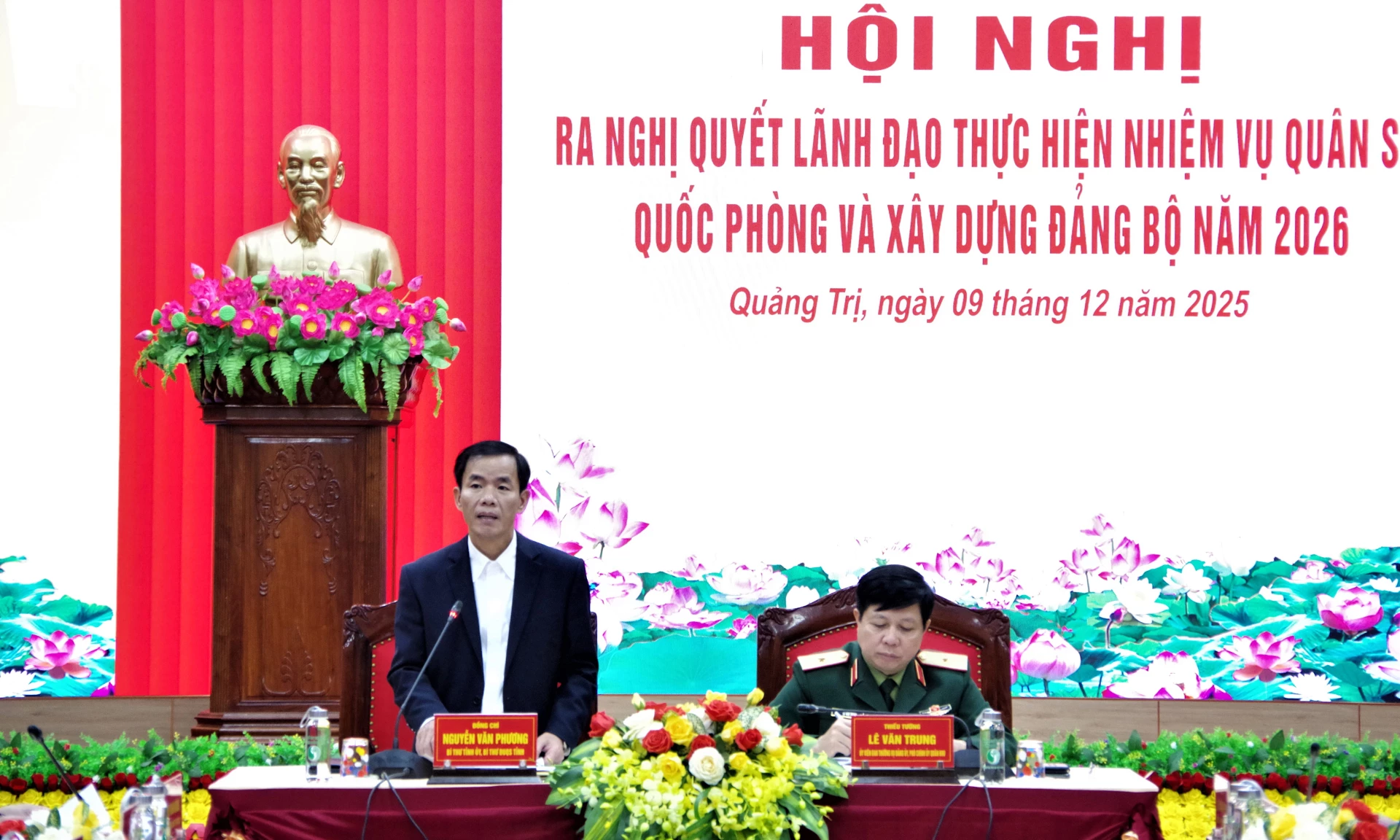 Đảng ủy Quân sự tỉnh ra Nghị quyết lãnh đạo thực hiện nhiệm vụ quân sự-quốc phòng và xây dựng Đảng bộ năm 2026