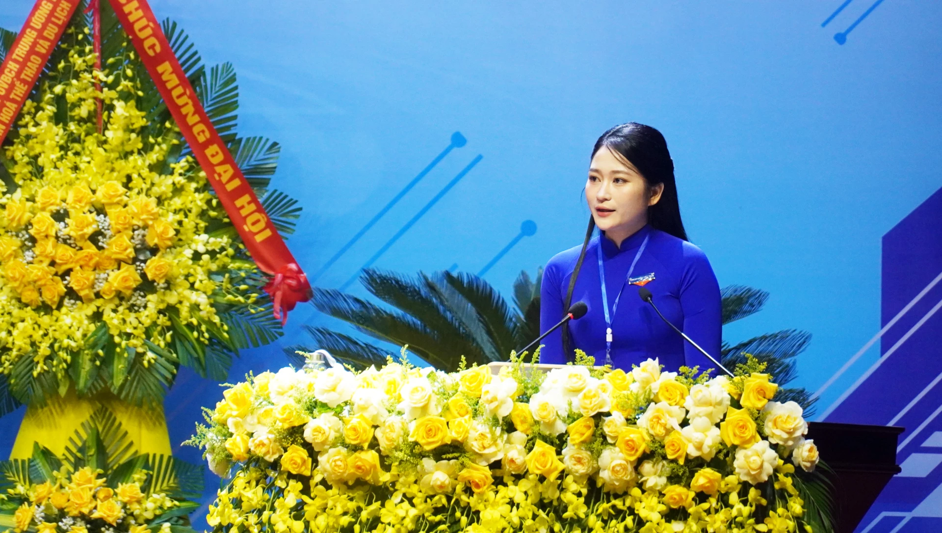 Đại biểu tham luận tại Đại hội - Ảnh: N.M