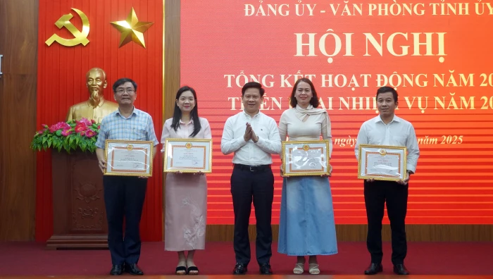 Văn phòng Tỉnh ủy triển khai nhiệm vụ 2026