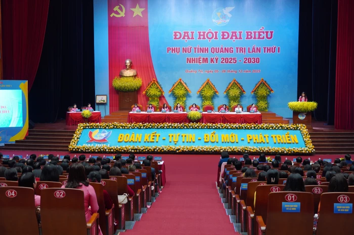 Khai mạc Đại hội đại biểu Phụ nữ tỉnh Quảng Trị lần thứ I