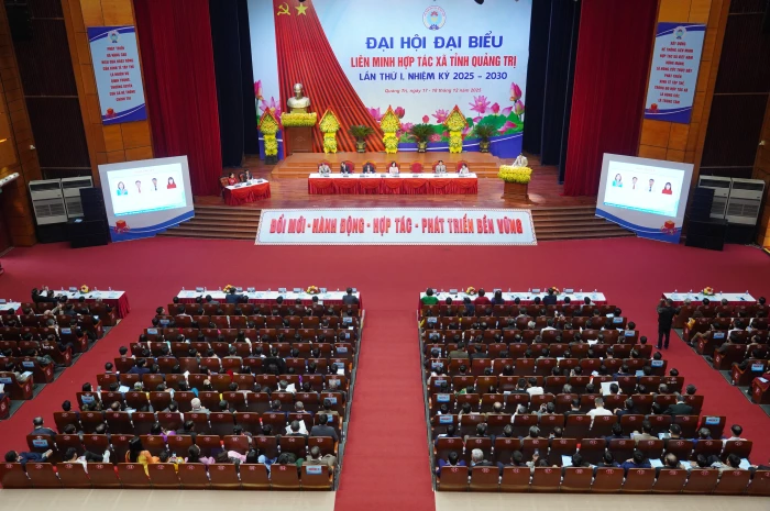 Khai mạc Đại hội đại biểu Liên minh HTX tỉnh Quảng Trị lần thứ I