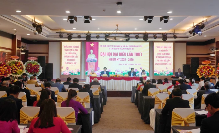 Phiên thứ nhất Đại hội đại biểu Hội người khuyết tật, Nạn nhân da cam, Bảo trợ người khuyết tật và Bảo vệ quyền trẻ em tỉnh nhiệm kỳ 2025-2030