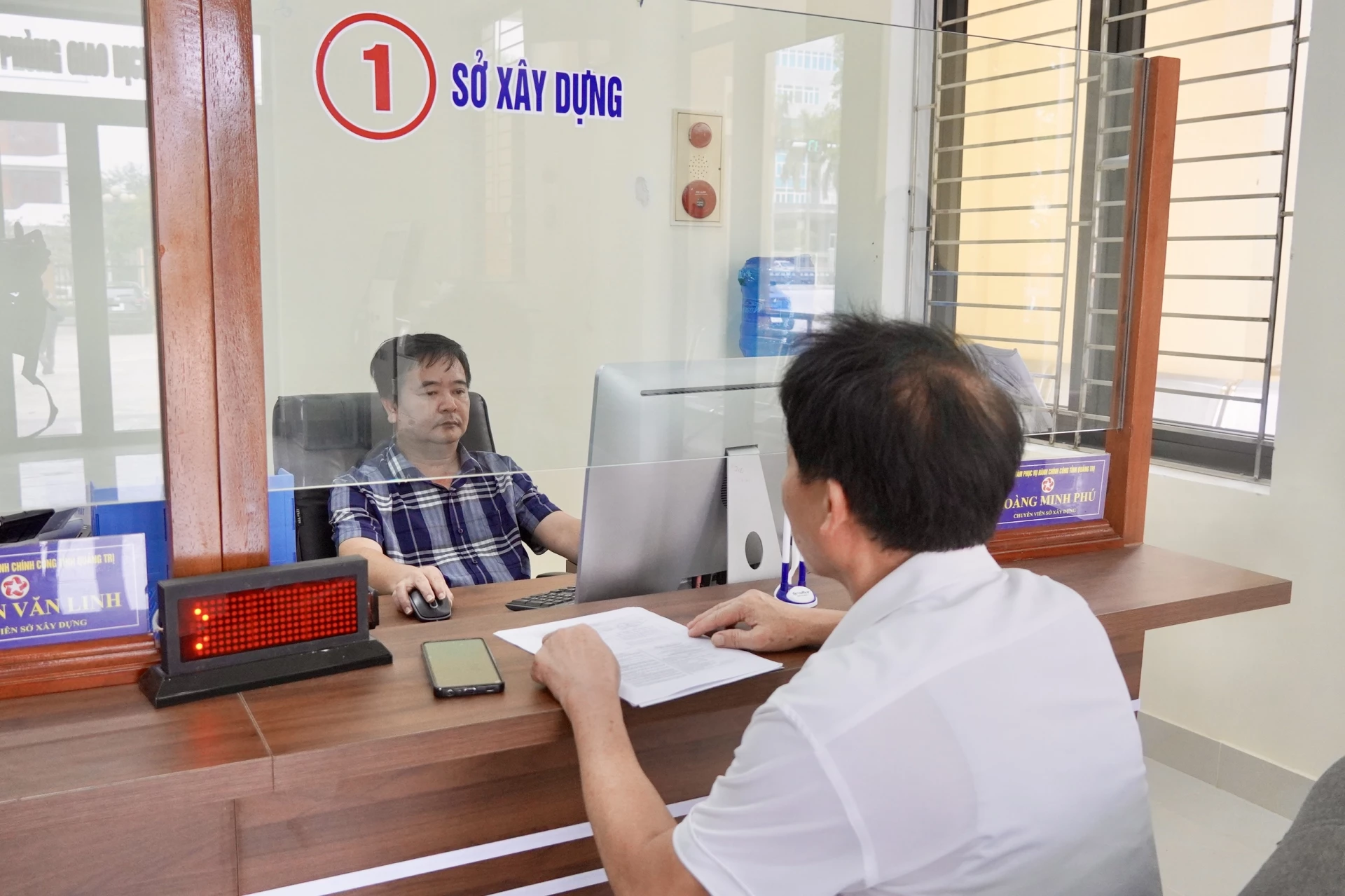 Tỉ lệ giải quyết hồ sơ đúng hạn và trước hạn đạt mức cao-Ảnh: T.A