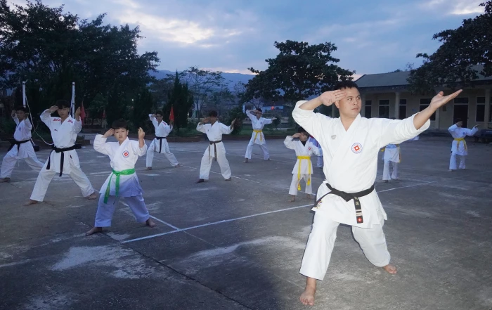 Người 'gieo' võ Karate-Do trên vùng cao