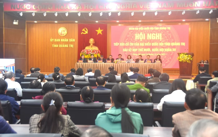 Đại biểu Quốc hội tỉnh tiếp xúc cử tri sau kỳ họp thứ 10, Quốc hội khóa XV 