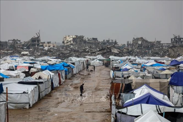 Tình hình nhân đạo tại Gaza xấu đi do mưa bão