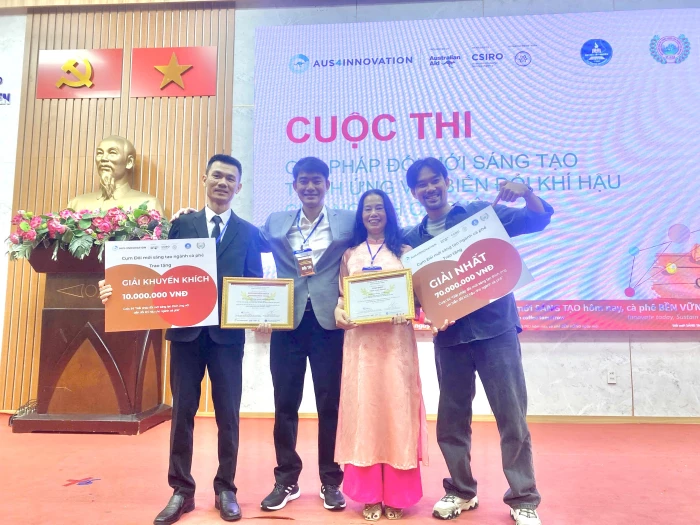 Quảng Trị đoạt 2 giải thưởng tại Cuộc thi 'Giải pháp đổi mới sáng tạo thích ứng với biến đổi khí hậu cho ngành cà phê'