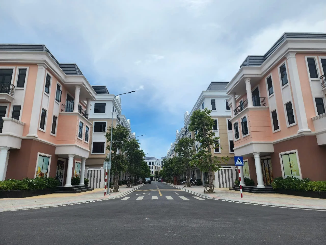 Một khu đô thị mới ở phường Nam Đông Hà - Ảnh: H.N