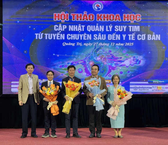 Hội thảo khoa học 'Cập nhật quản lý suy tim từ chuyên sâu đến y tế cơ bản'