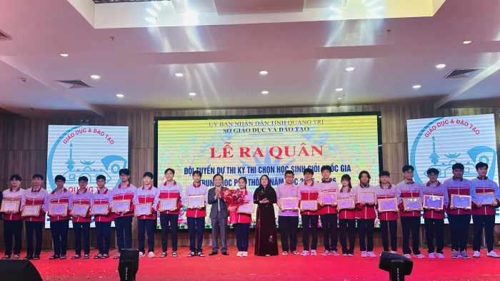 174 học sinh Quảng Trị dự Kỳ thi học sinh giỏi quốc gia THPT năm học 2025 - 2026