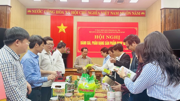 Đánh giá, phân hạng sản phẩm OCOP cấp tỉnh năm 2025