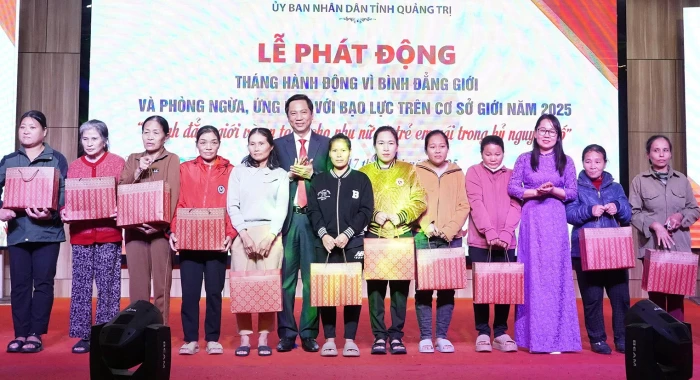 Chung tay hành động vì bình đẳng giới, an toàn cho phụ nữ và trẻ em gái