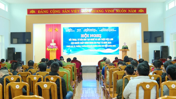 Tư vấn đào tạo nghề và giới thiệu việc làm cho người chấp hành xong án phạt tù