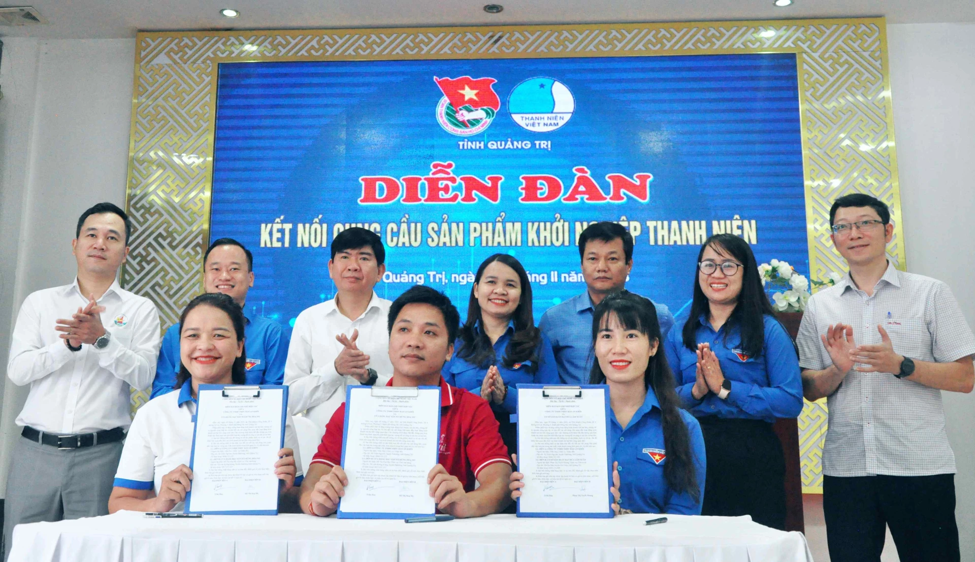 Các cấp bộ đoàn đã có nhiều hoạt động góp phần kết nối cung cầu sản phẩm khởi nghiệp thanh niên - Ảnh: Q.H