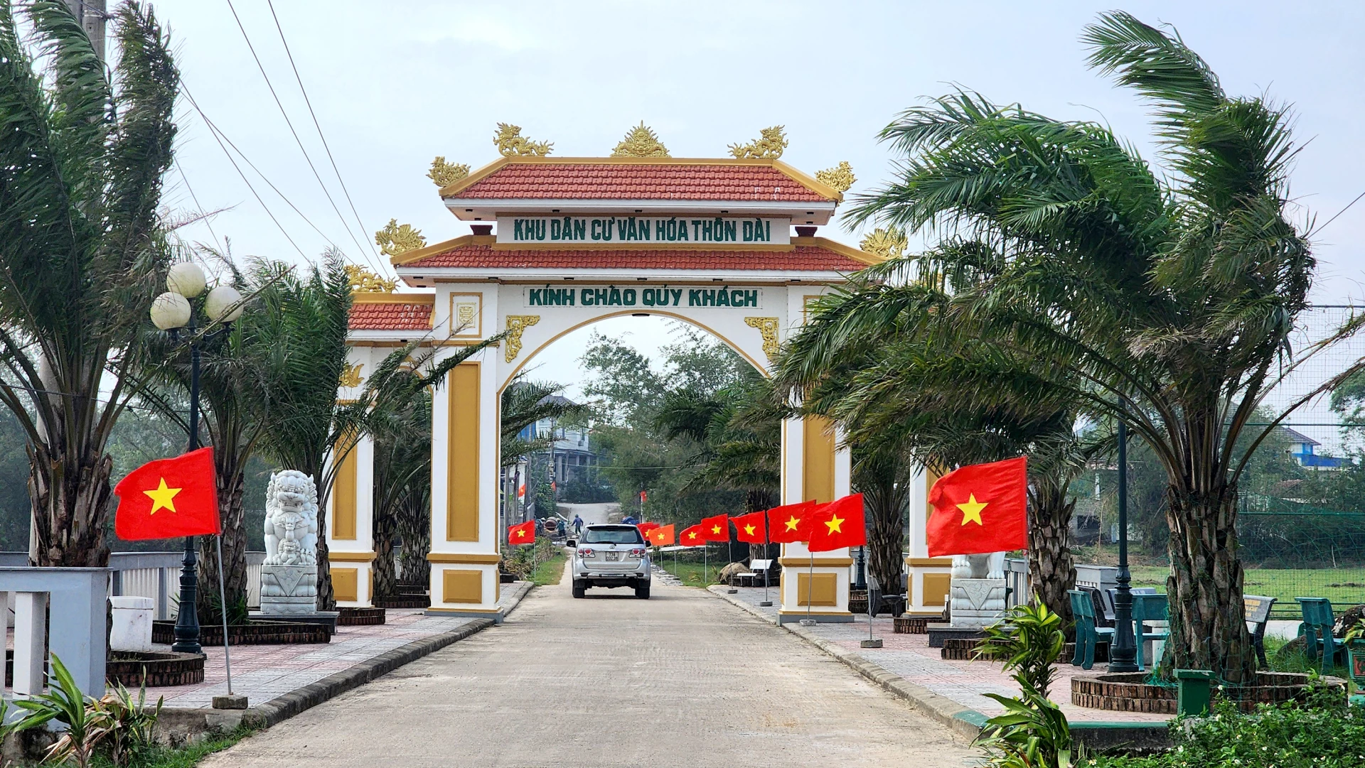 Thôn Dài dần trở thành một làng quê đáng sống - Ảnh: T.L