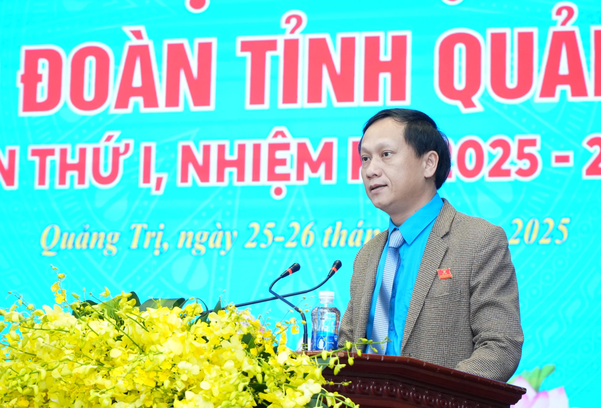 Đại biểu tham luận tại đại hội - Ảnh: N.H