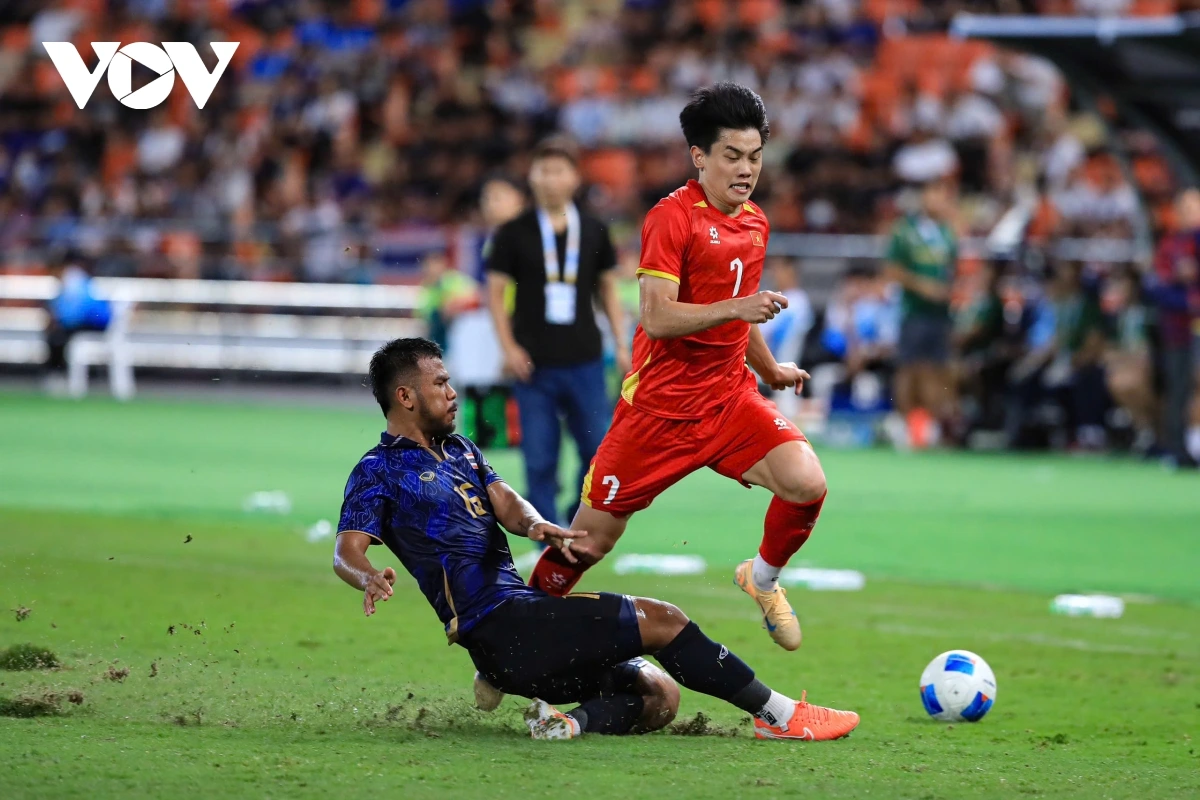 U22 Việt Nam đã trải qua những phút khó khăn ở trận đấu với U22 Thái Lan. 