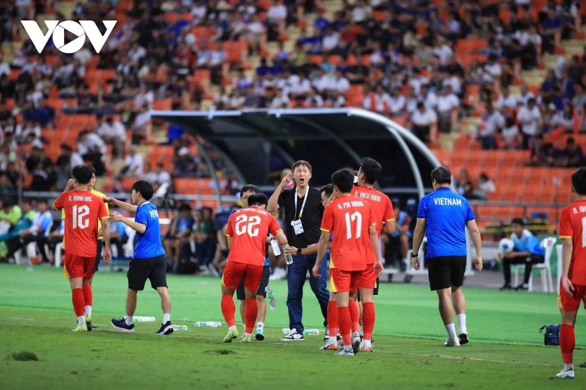 Năng lực của HLV Kim Sang Sik xứng đáng được ghi nhận sau trận chung kết SEA Games 33. 