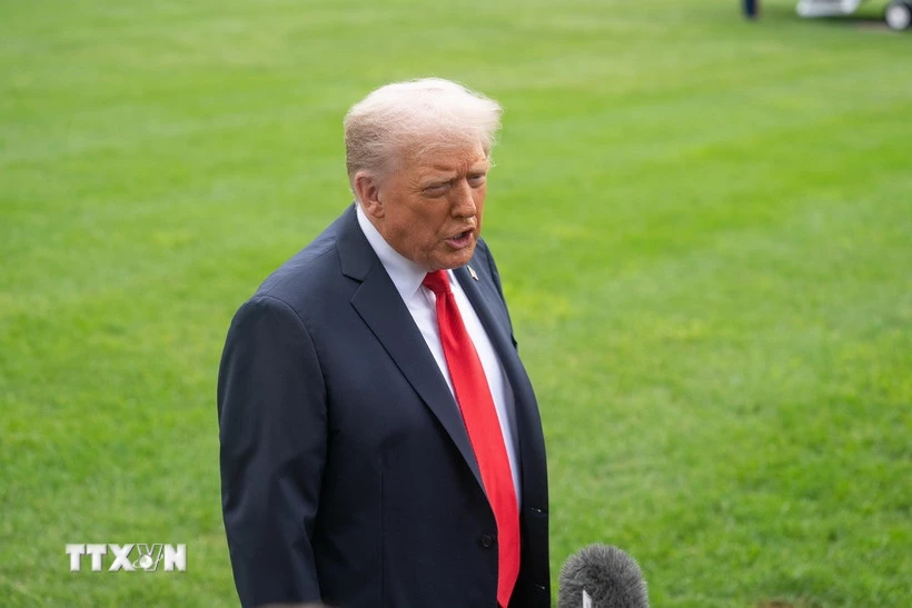 Tổng thống Mỹ Donald Trump. (Ảnh: THX/TTXVN)