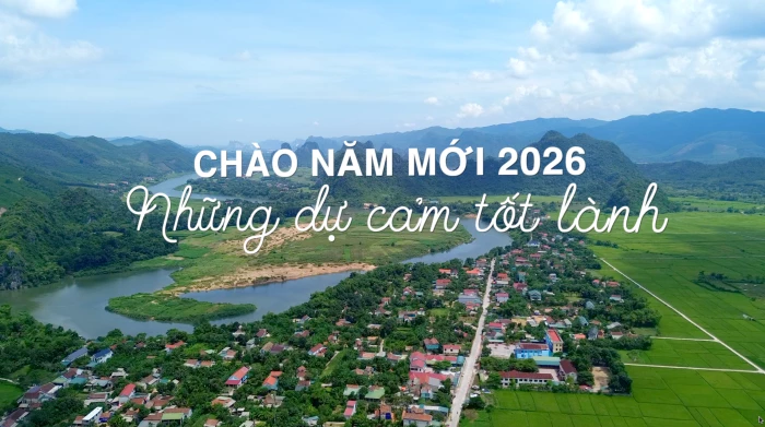 Chào năm mới 2026-Những dự cảm tốt lành