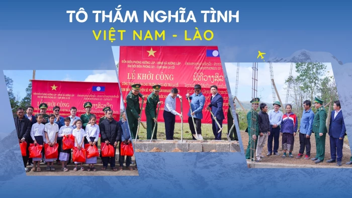 Tô thắm nghĩa tình Việt Nam - Lào