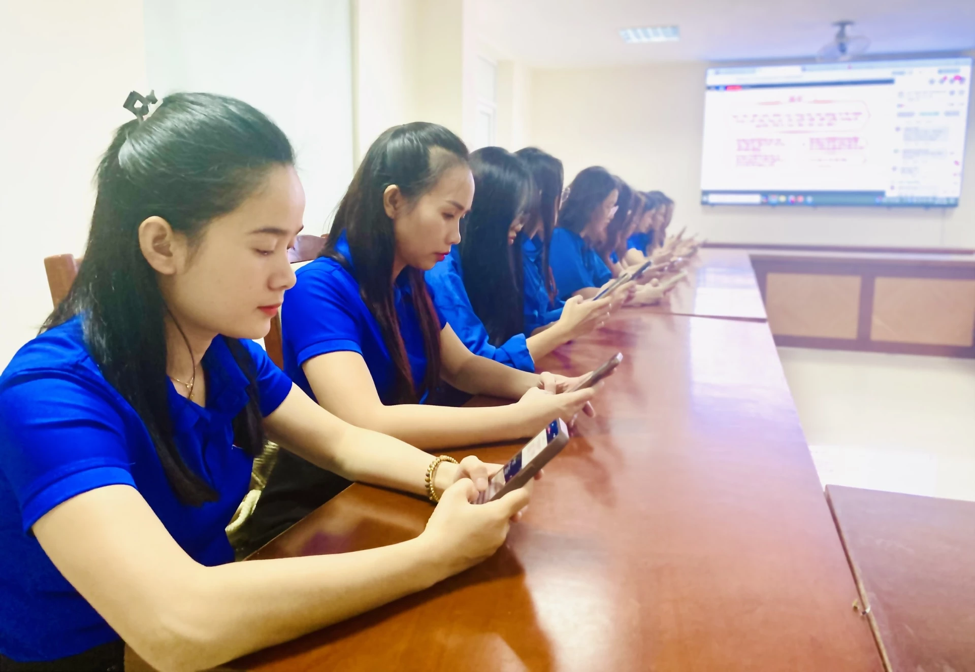 Đoàn viên, thanh niên tỉnh Quảng Trị tham gia Cuộc thi -  Ảnh: T.L