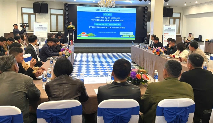 Đánh giá hiệu quả dự án hỗ trợ sinh kế nông nghiệp thích ứng với biến đổi khí hậu cho phụ nữ các xã khó khăn