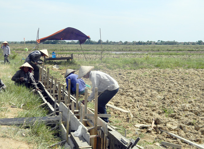 Chủ động để đối phó với hạn hán và xâm nhập mặn 2015-2016