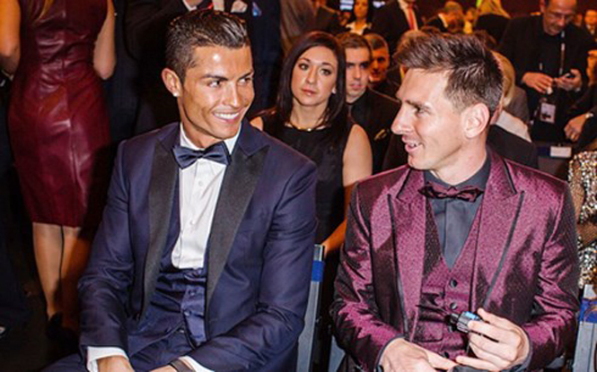 Ronaldo: "Messi sẽ giành Quả bóng Vàng FIFA 2015"