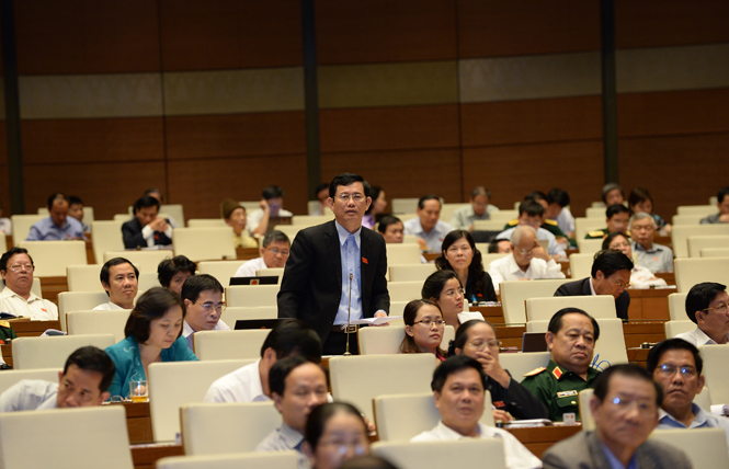 Hoạt động của Đoàn đại biểu Quốc hội tỉnh tại kỳ họp thứ 10, Quốc hội khóa XIII: Cần có biện pháp hữu hiệu để hạn chế tối đa thất thu