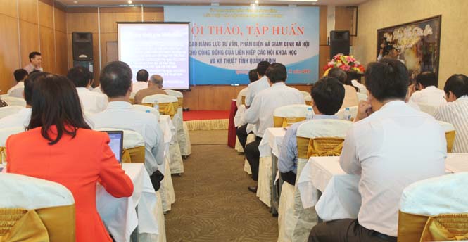Liên hiệp các Hội khoa học và kỹ thuật: Nâng cao năng lực tư vấn, phản biện và giám định xã hội cho cộng đồng