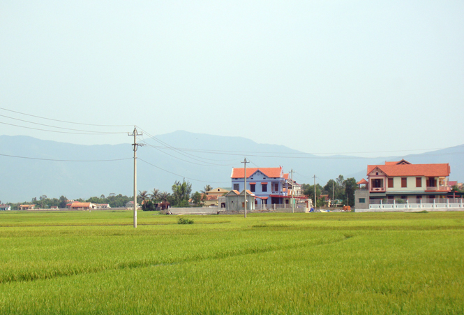 Huyện Quảng Trạch có 4 xã cán đích nông thôn mới